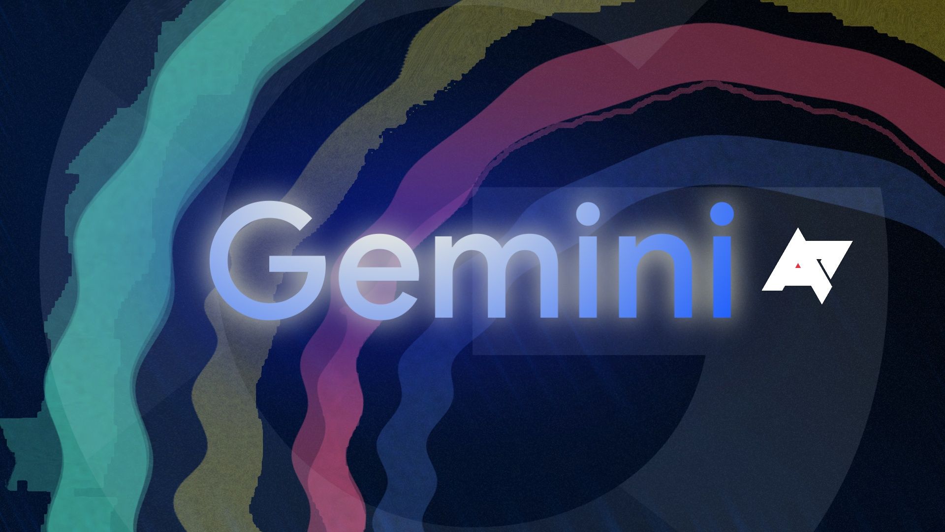 Google's Gemini logo on a colorful background